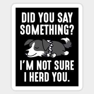 I Herd You Sticker